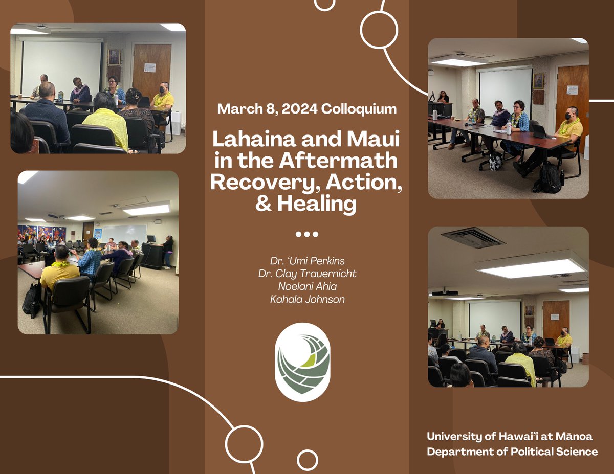Thank you to everyone who attended the March 8, 2024 colloquium! Have a safe Spring Break!