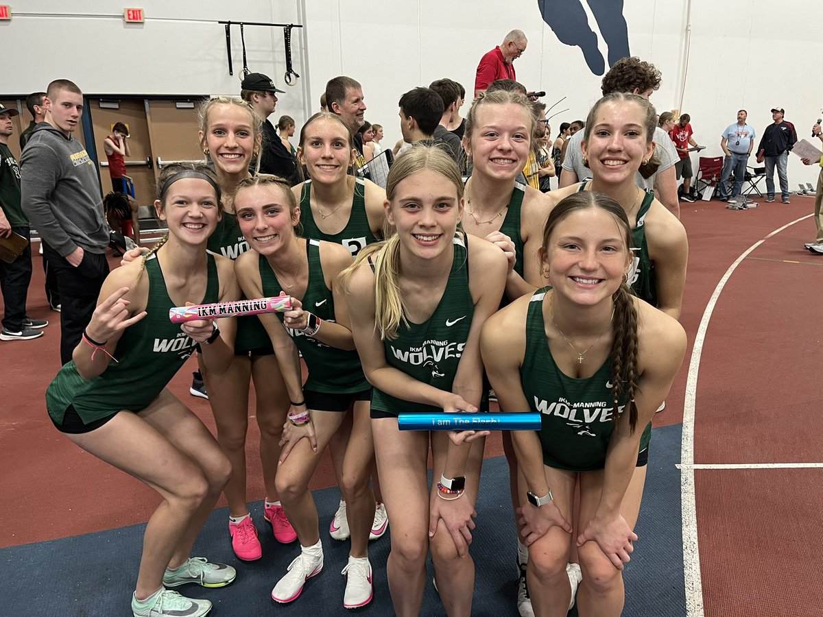IKMM_TF's tweet photo. What’s better than 1 4x400 Relay?!?… 2 4x400 Relays #2nd #5th 🏅🏃‍♀️🔥@IKMMHS https://t.co/XMUSHvXRAC
