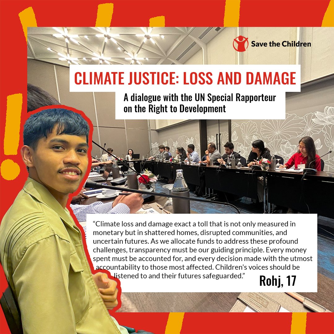 🌏 Bridging continents for climate justice at the 11th #APFSD! #GenerationHope advocates from the Philippines and Nepal met w/ Mr. Surya Delva, UN Special Rapporteur on the right to development. They shared their perspectives at an informal dialogue on the Climate Justice report