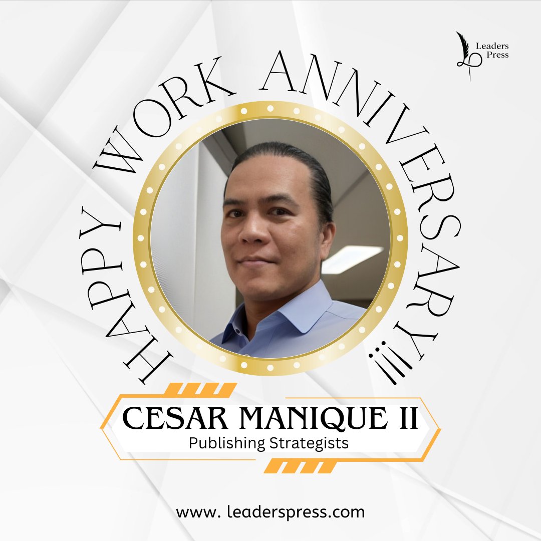 Happy Work Anniversary Cesar Manique II! 

You have elevated your level of excellence to a new height by learning new skills. Your performance is admirable and we thank you for it.

#WorkAnniversary  #happyworkanniversary #workcelebration #employeeappreciation #grateful