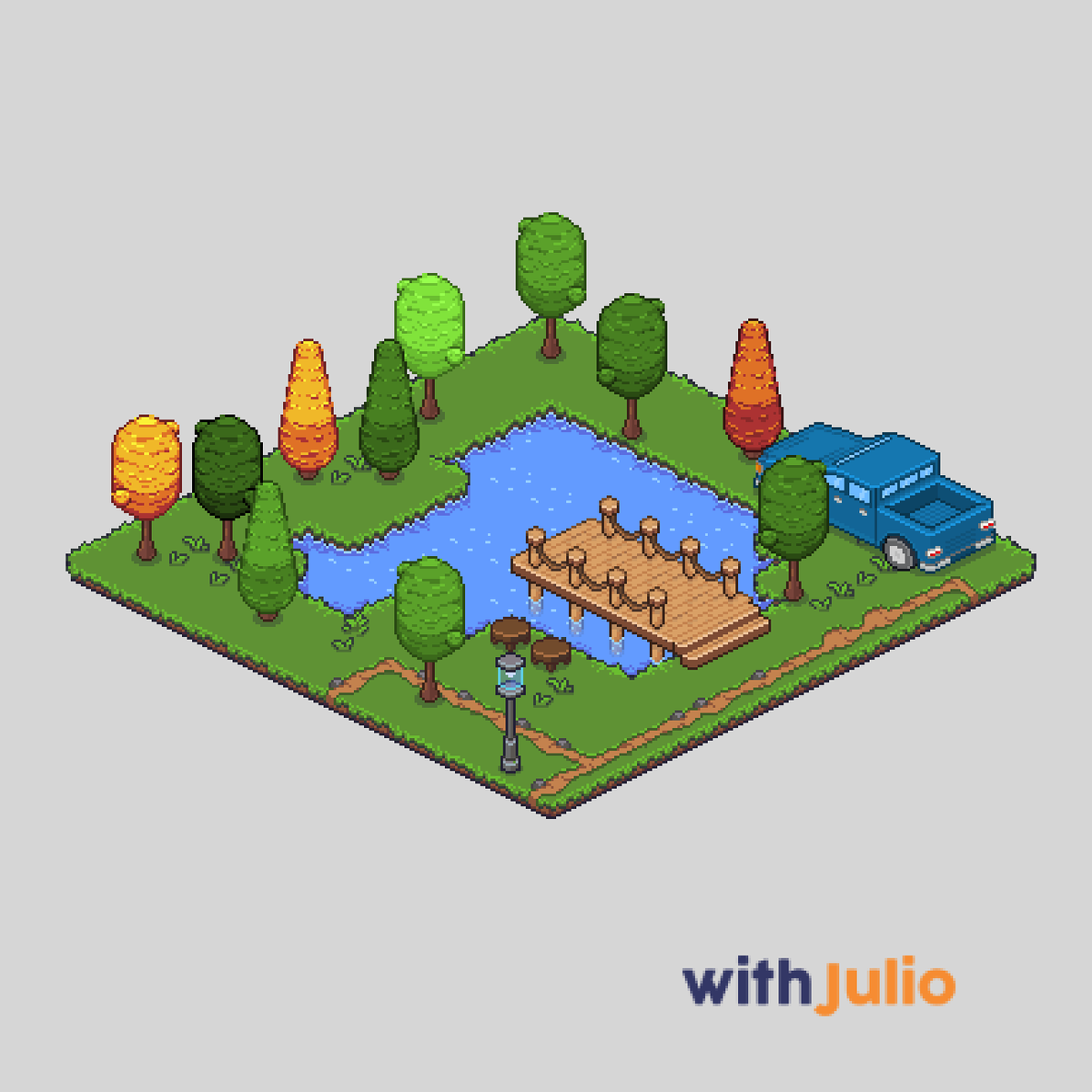 pixelwithjulio's tweet photo. Day 3 of uploading the preview of my isometric pixel art asset pack.

https://t.co/fTse3CLyp3 https://t.co/RwBF6iisif