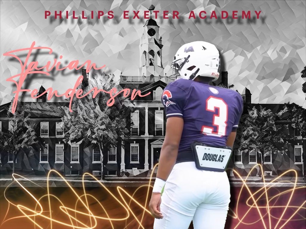 Excited to announce I will be doing a postgrad year at Philips Exeter Academy to enter the class of 25’. Thank you LA coaches for the past 4 years it’s been a huge blessing. Thank you @CoachV1781 and @PEAFootball for giving me this opportunity can’t wait to work!! #PEA