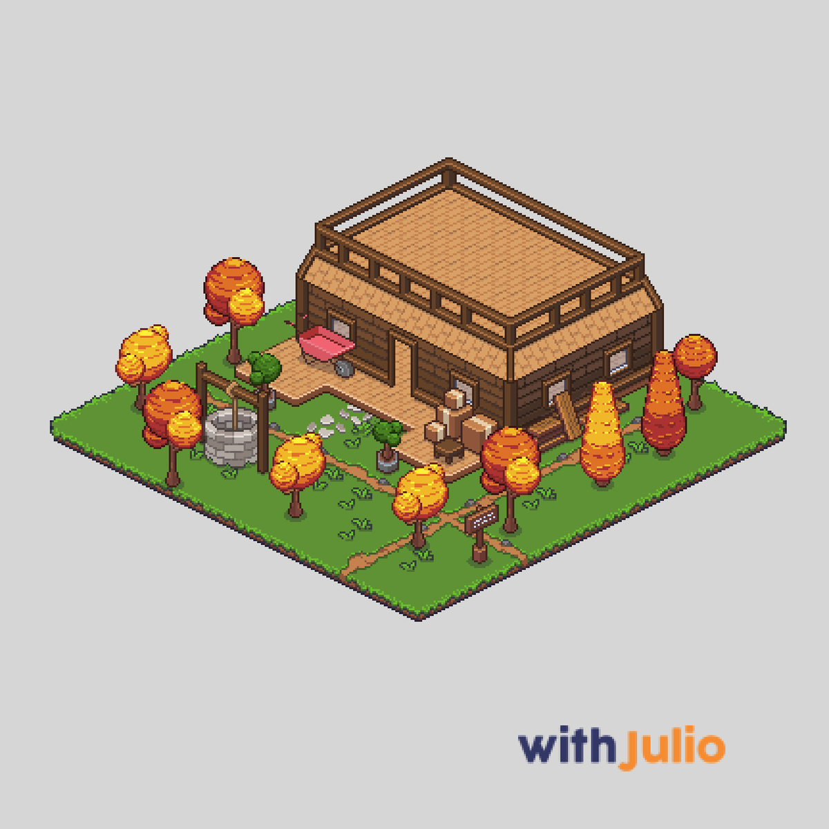 pixelwithjulio's tweet photo. Day 2 of uploading the preview of my isometric pixel art asset pack.

https://t.co/fTse3CM6eB https://t.co/jTTcWe0Zek