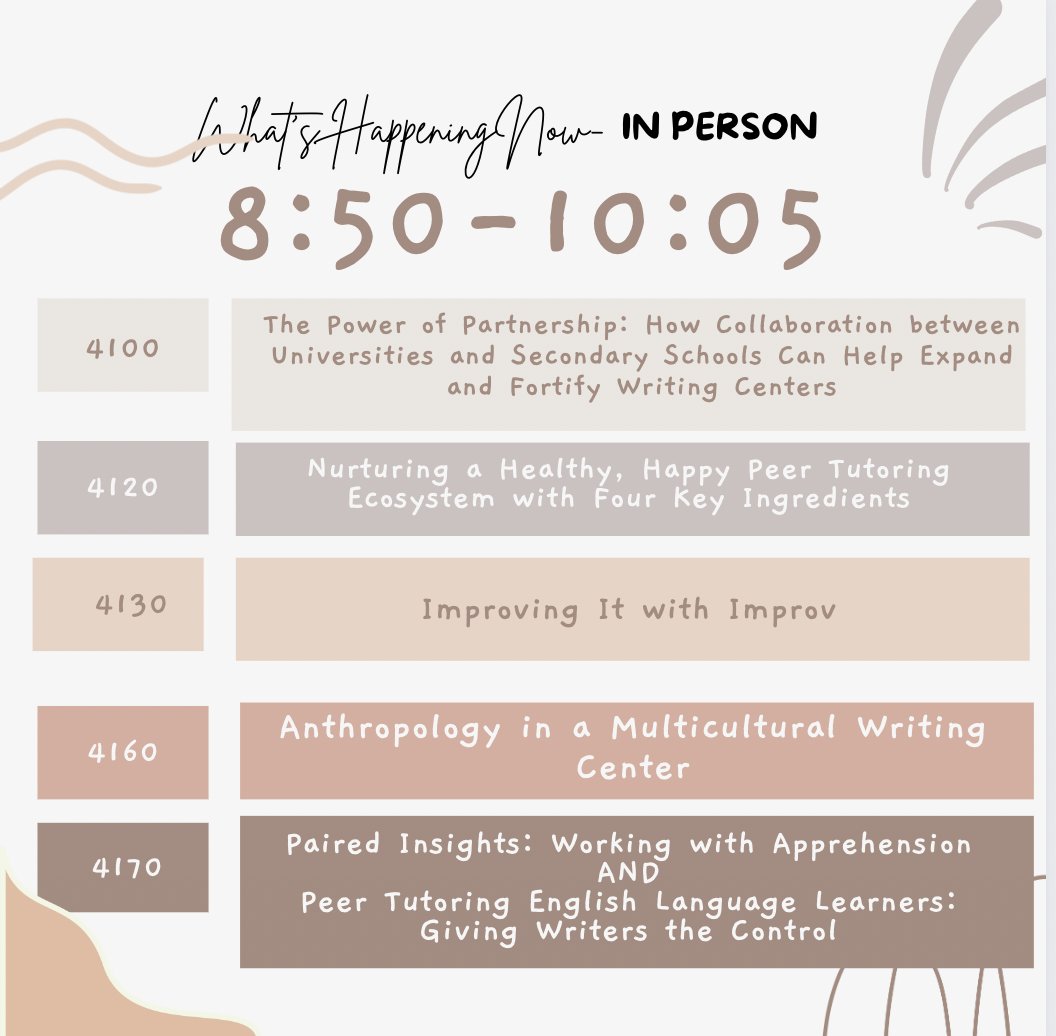 Secondary School Writing Centers Association tweet media