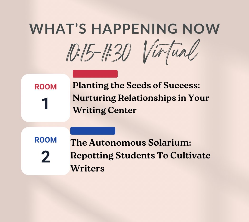 Secondary School Writing Centers Association tweet media