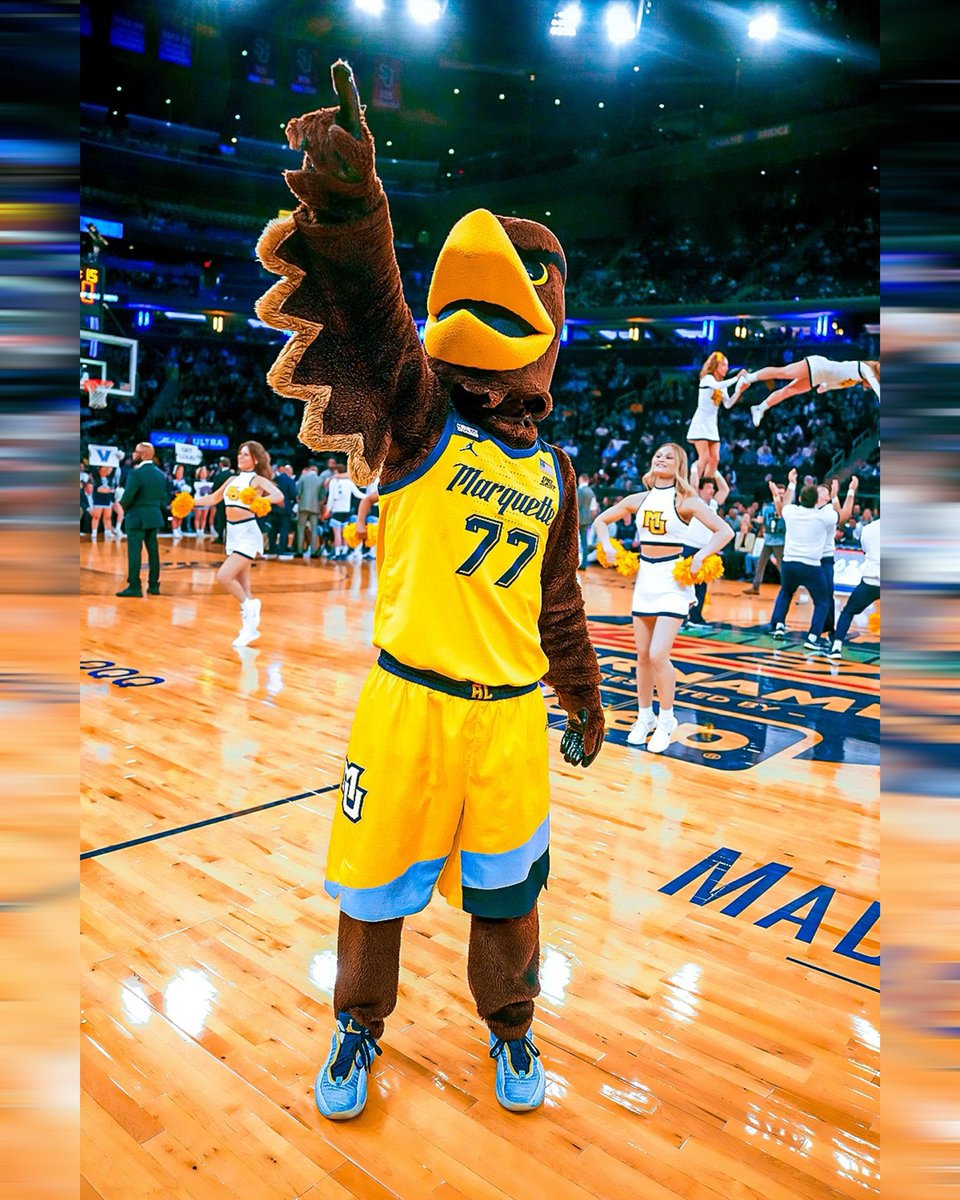 MarquetteU's tweet photo. 🦅 ONTO THE BIG EAST CHAMPIONSHIP‼️

#MUBB | #MarchWithMarquette https://t.co/5FLlT2EVrk