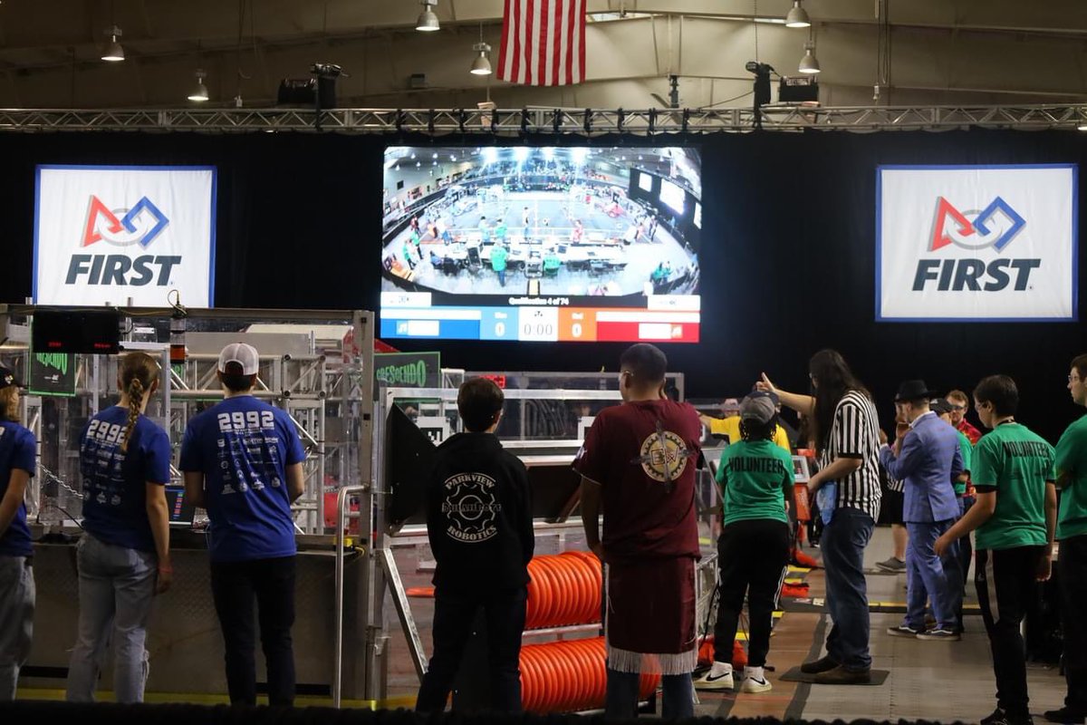 If you noticed unusual traffic or crowds in Laurel, MS today, it's because of the @first__robotics competition!!🤖 High school robotics teams from all over the world are competing at the Magnolia Center on March 15th and 16th. Go check it out!! 🤩 @NASA #frcmagnolia #nasaaccp