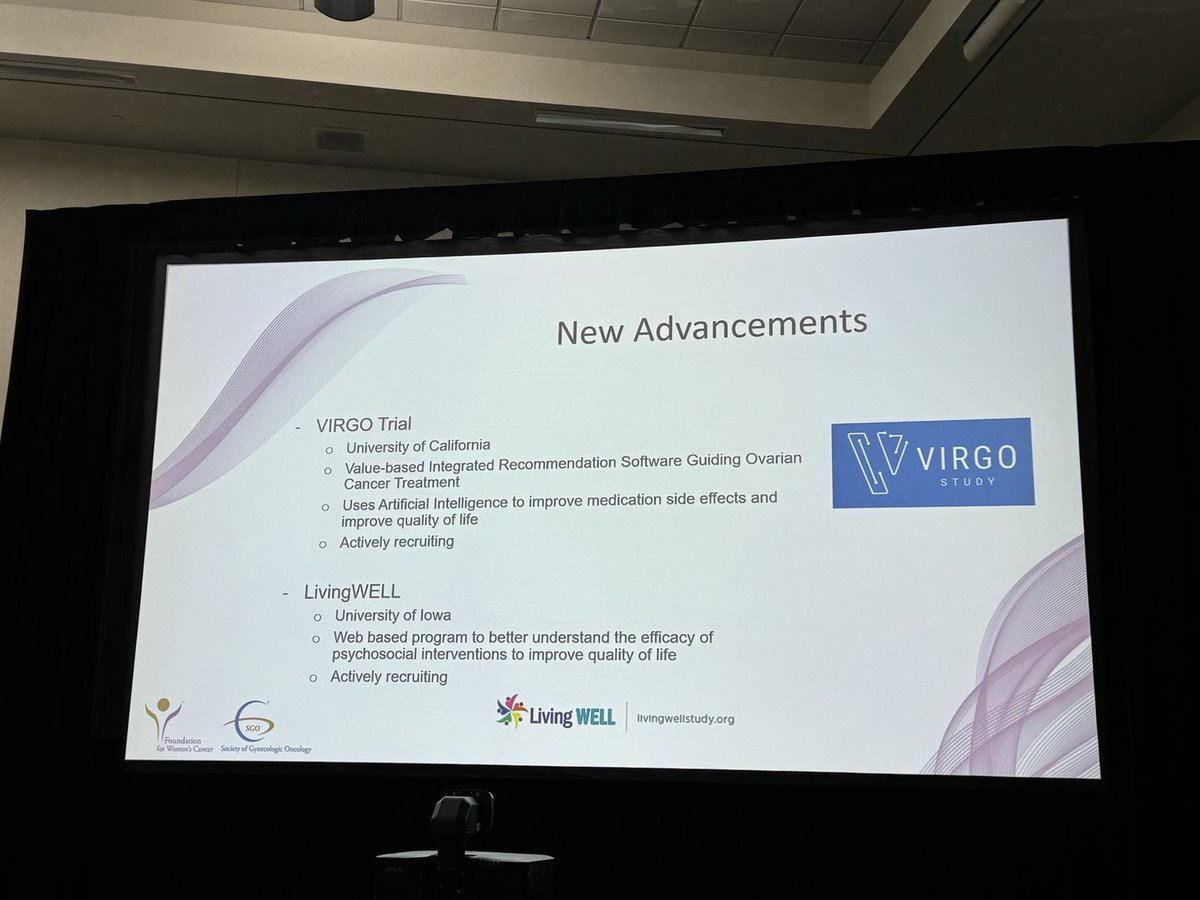 Amazing sessions on artificial intelligence in ovarian cancer #Virgostudy, patient/advocate panel providing key aspects to be more inclusive in clinical trials, great FWC Forum! ⁦@SGO_org⁩ ⁦@ggardnermd⁩ ⁦@AngelesSecord⁩ #move4her #SGO2024 ⁦@CortneyEakin⁩