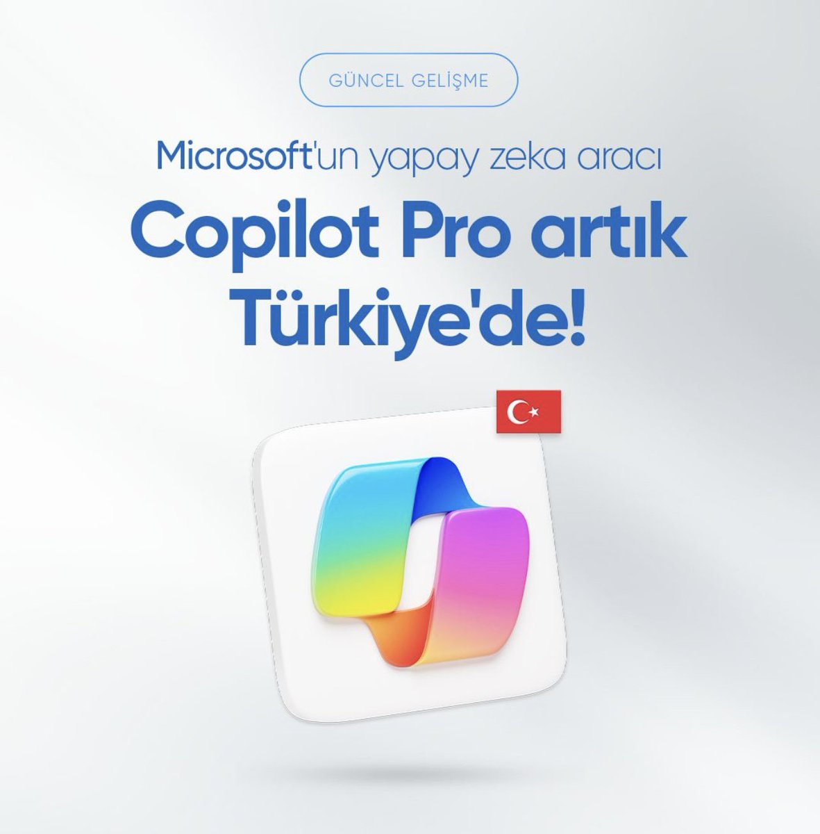 Microsoft’un Copilot Pro adlı üst düzey yapay zeka aracı Türkiye’de kullanıma sunuldu! Özellikle işletmeler ve profesyoneller için tasarlanan Copilot Pro, ücretsiz sürümünden farklı olarak, GPT-4 ve GPT-4 Turbo modellerini kullanıyor ve daha yüksek performans sağlıyor. #erikrende