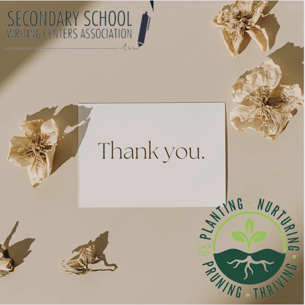 Secondary School Writing Centers Association tweet media