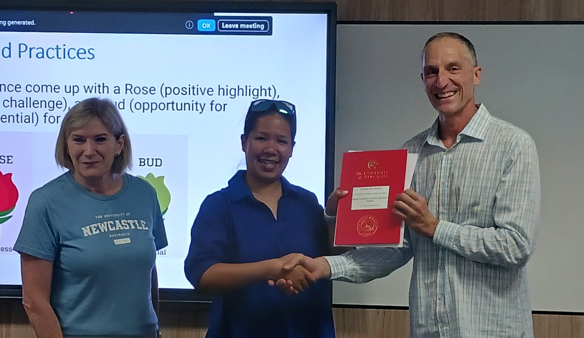 Carl Leonard (@carl_uon) on Twitter photo Huge CONGATS Shirlyn & Kian, our first two graduates of the special and inclusive education postgraduate programs at UoN NAIHE (Singapore) <a href="/SoE_UON/">School of Education, UON</a> <a href="/UONalumni/">UON Alumni</a> <a href="/Uni_Newcastle/">University of Newcastle</a> with a Grad Cert in Special and Inclusive Support: newcastleaustralia.edu.sg/our-programs/g…
🙌 🎓 Many more to come! Huge CONGATS Shirlyn & Kian, our first two graduates of the special and inclusive education postgraduate programs at UoN NAIHE (Singapore) <a href="/SoE_UON/">School of Education, UON</a> <a href="/UONalumni/">UON Alumni</a> <a href="/Uni_Newcastle/">University of Newcastle</a> with a Grad Cert in Special and Inclusive Support: newcastleaustralia.edu.sg/our-programs/g…
🙌 🎓 Many more to come!