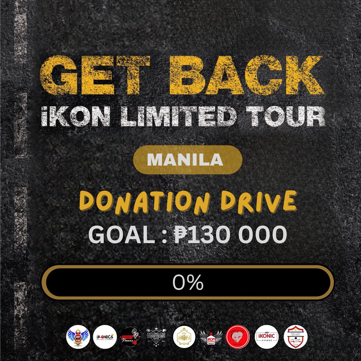 withiKON_PH's tweet photo. [📢] iKON LIMITED TOUR- GET BACK in MANILA

Donation drive for iKON in Manila 2024 is now open🤗

DD link:
https://t.co/aPGfbzXDwV

You may donate any amount to make April 07 extra special for iKON &amp; iKONICS❤️

#iKON_LIMITED_TOUR_MNL https://t.co/XwkiPlUY93