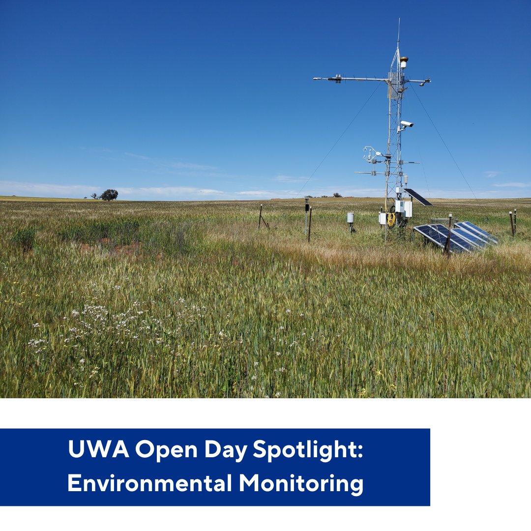 Dive into the fascinating world of environmental monitoring at @uwanews Open Day! Join us at our interactive table where you can get hands-on experience with our live instrument setup, giving you a real-time glimpse into environmental data collection! #UWASAgE #UWAOpenDay