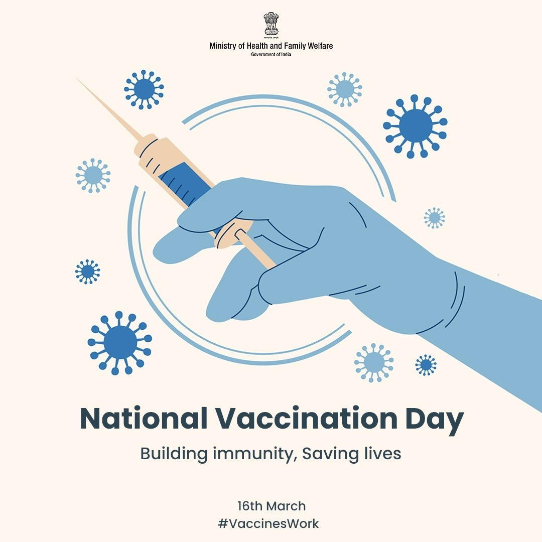 Let's take the shot! Ensure vaccination today, protect tomorrow, one vaccine at a time. #NationalVaccinationDay