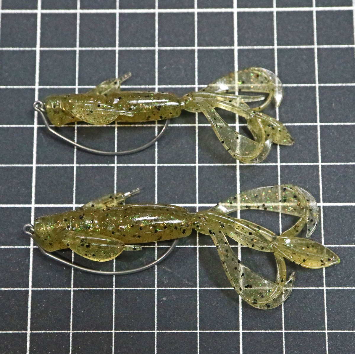 シルバーウルフフック スクリューキーパーと、ケイテック クレイジー