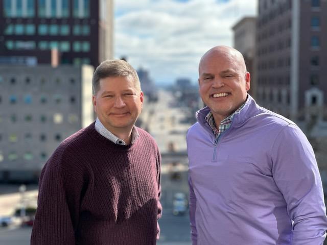In Lansing today w/ superintendent <a href="/RMMachesky/">Rich Machesky</a>  mtg w/ Sen. Sarah Anthony, Senate Appropriations Chair, to discuss potential ways to increase school funding for 2024-5 at rates that meet/ exceed inflation. Her Capitol office balcony also has the best views in town!  #OneTROY