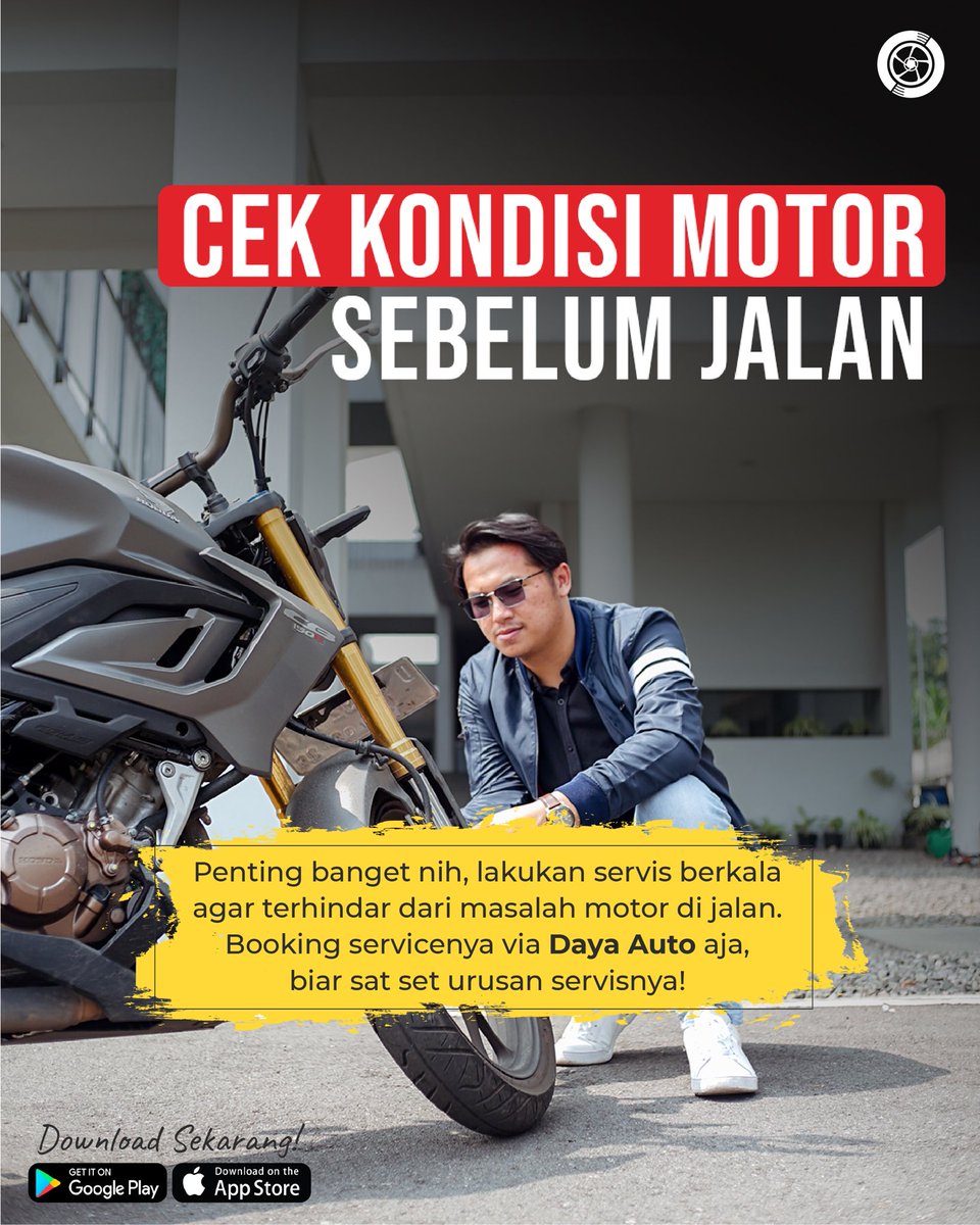 dayaautoapps's tweet image. Kalau sampai miring di jalan harus hati-hati, lho 😤 biar gak miring pas riding, swipe ke kanan ya! 👉🏼