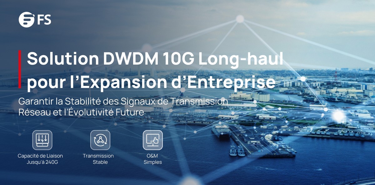 Notre série M6200 couvre une distance allant jusqu'à 180km, garantissant une transmission transparente et éliminant les perturbations pour l'expansion de votre entreprise. Découvrez la Solution FS DWDM 10G Longue Distance : bit.ly/3TBgKQg
#FSsolution