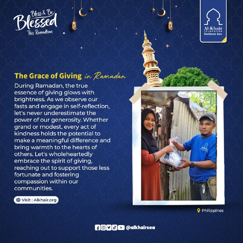 alkhairsea's tweet photo. The Grace of Giving  in Ramadan
VIsit : https://t.co/NkVVkvmAIO

@alkhairuk
@akfmiddleeast

#Ramadan #Alkhair #2024 #AKF #foodpack #food #muslim https://t.co/M7F0vp3Jby
