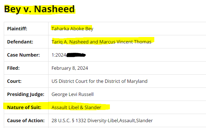 MoochieSquad's tweet photo. Its this right here which is why Tariq Nasheed is about to get full wrath placed upon him in a lawsuit. Go run and tell that to ya FBA flunky leader. #FBA #lawsuit #moistmouth https://t.co/xwzHTWrWVc