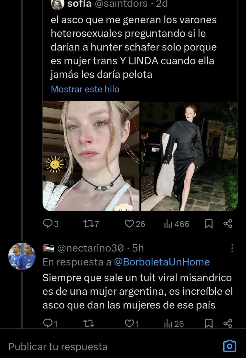 fiablvrd's tweet photo. Lo orgullosa que me deja este comentario AGUANTE ARGENTINA Y AGUANTE LA MISANDRIA https://t.co/a07HwKHkwx