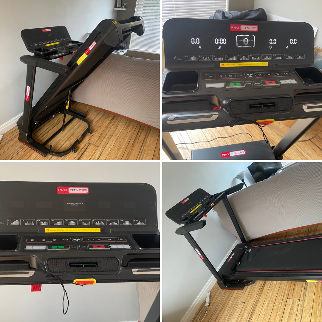 Selling my treadmill due to moving. Great for running at home - and doesn’t take up too much room. £400 (or best offer) Collection from Leeds Any questions - let me know. More info on the model: argos.co.uk/product/8772206