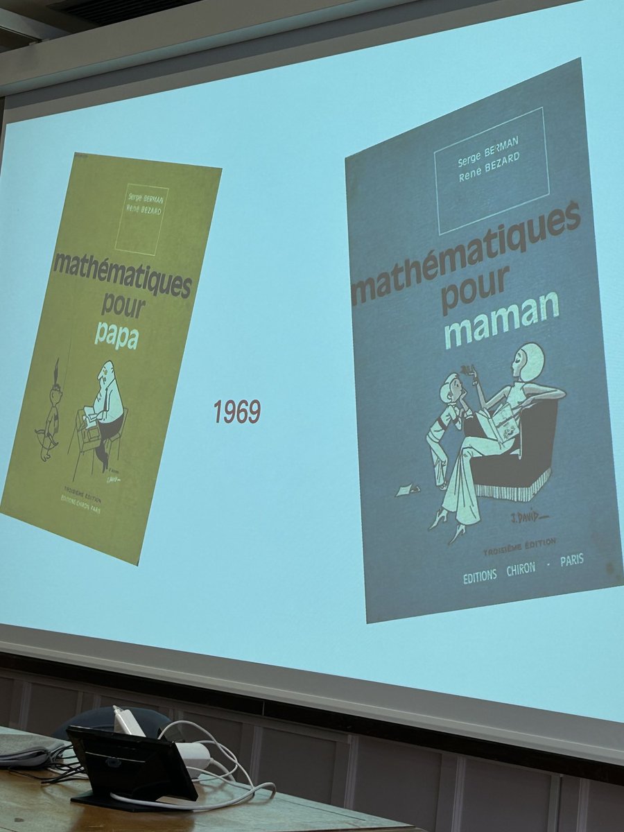 En 1969 : « mathématiques pour papa » et « mathématiques pour maman », deux manuels pour les parents confrontés aux « maths modernes »