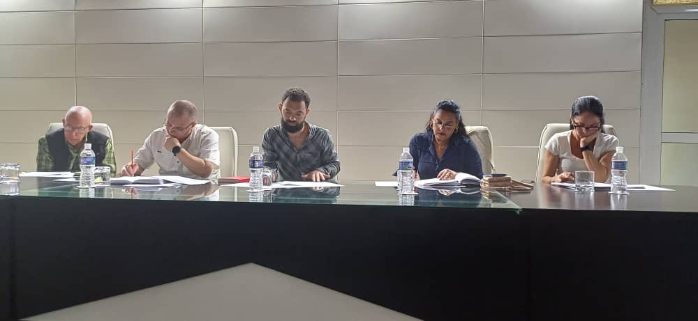 En imágenes 🇨🇺| Momentos del Balance del trabajo realizado por nuestro @BuroICS como cierre del proceso orgánico de la II Conferencia del Sindicato Nacional de Trabajadores de la Cultura en el Instituto de Información y Comunicación Social. 

#SindicatoICS 
#PorCubaJuntosCreamos