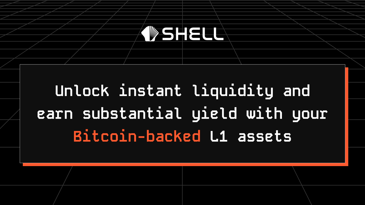 What

Shell Finance is a trustless lending protocol built on Bitcoin L1, unlocking the trillion-dollar #Bitcoin #DeFi potential.

1) The first DeFi project based on Runes protocol.
2) The first Runes project integrating PFP mining with Utility.