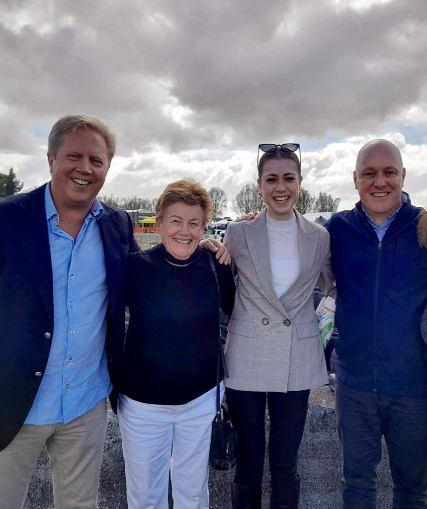 Nana very excited about the new job perks 🤝