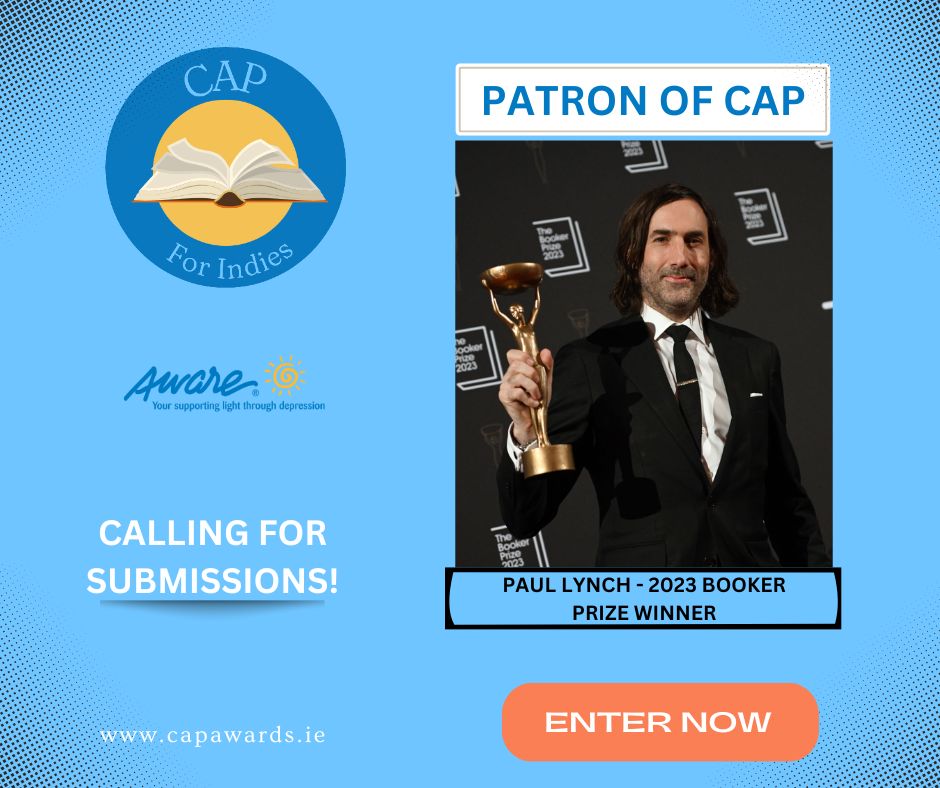 Paul Lynch, BOOKER PRIZE Winner will be Patron of The Carousel Aware Prize for Independent Authors this year.

Enter your submission NOW: lnkd.in/dQhhzUak
 
#capawards #capforindies Irishwriters Hub