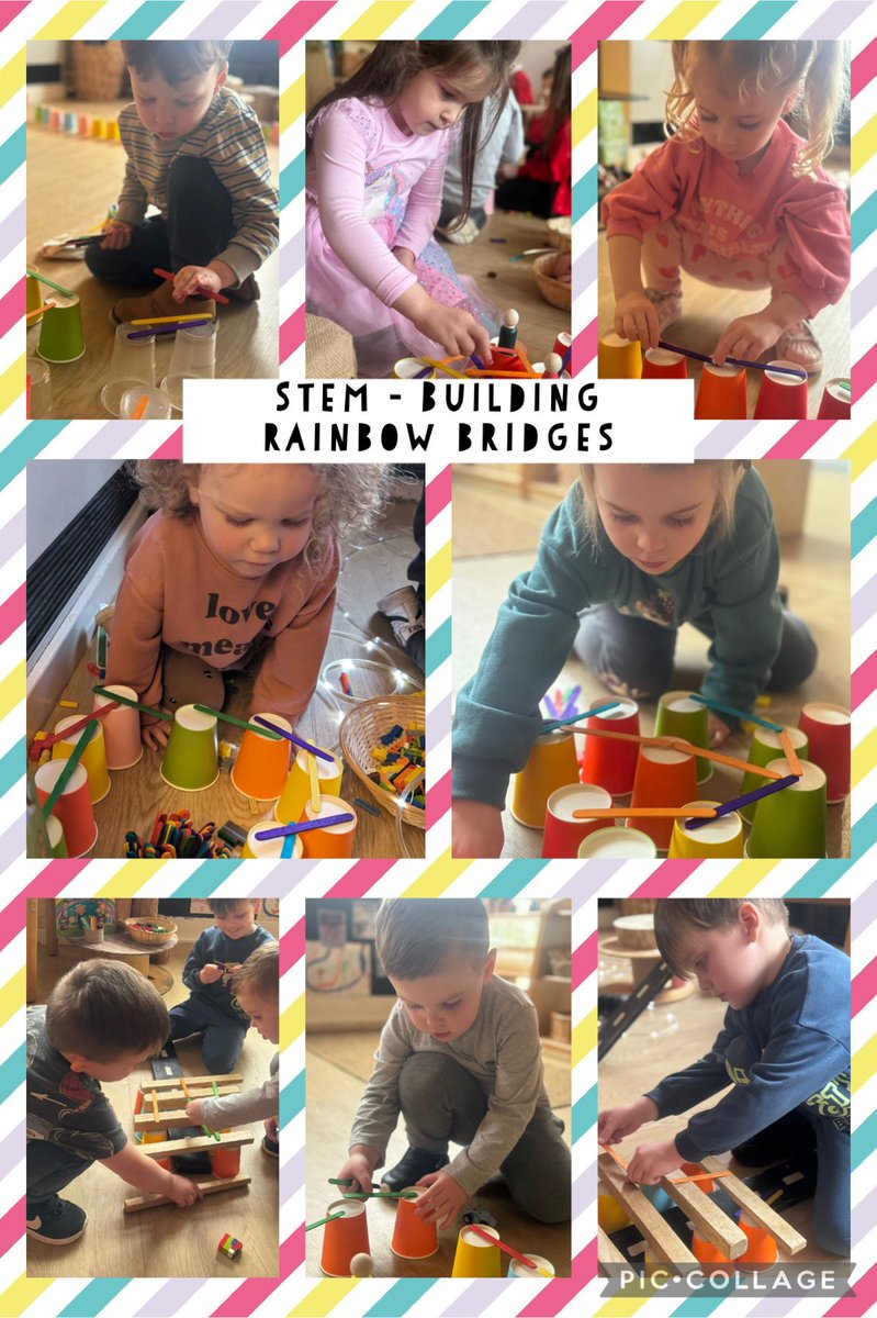 EYPenkethSouth's tweet photo. Some amazing STEM work during British Science Week as our children enjoyed creating rainbow bridges. #britishscienceweek2024 #PSScience #PSMaths #PSDT https://t.co/wsjFt65IlY