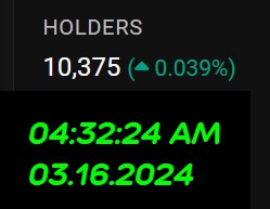 martinDouglas_'s tweet photo. 10,375
$PAW
wallets
@etherscan
3.16.2024
6,999* #PAW wallets of the 10,375
hold only ≤ $100 worth of $PAW 👀
*609 wallets #staking
🚨That is 67% of #PAWTOKEN wallets!
ONLY ONE HUNDRED DOLLARS!🙃
source: https://t.co/bN0zinsZeY
Don't Believe the Hype
#PAW $PAW #PAWSWAP #PAWFAMILY
#PAWECOSYSTEM #PAWCHAIN