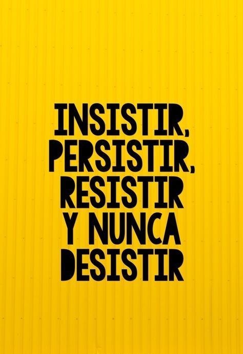 CitaPositiva's tweet image. Ante cualquier evento inoportuno, jamás pierdas la calma.
Mantente enfocado en tus metas:
&quot;Insiste, persiste, resiste y nunca desistas&quot;.