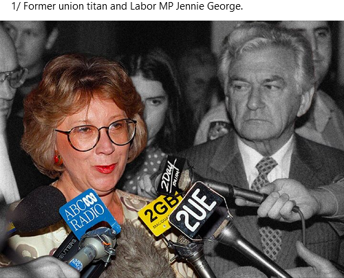 ‘Do I keep my mouth shut?’: Labor legend’s lament
Christine Middap The Australian March 15, 2024 

It was late 2019 when former unions titan and Labor MP Jennie George faced up to an uncomfortable truth that had rankled for months, intruding on her quiet retirement on the NSW…