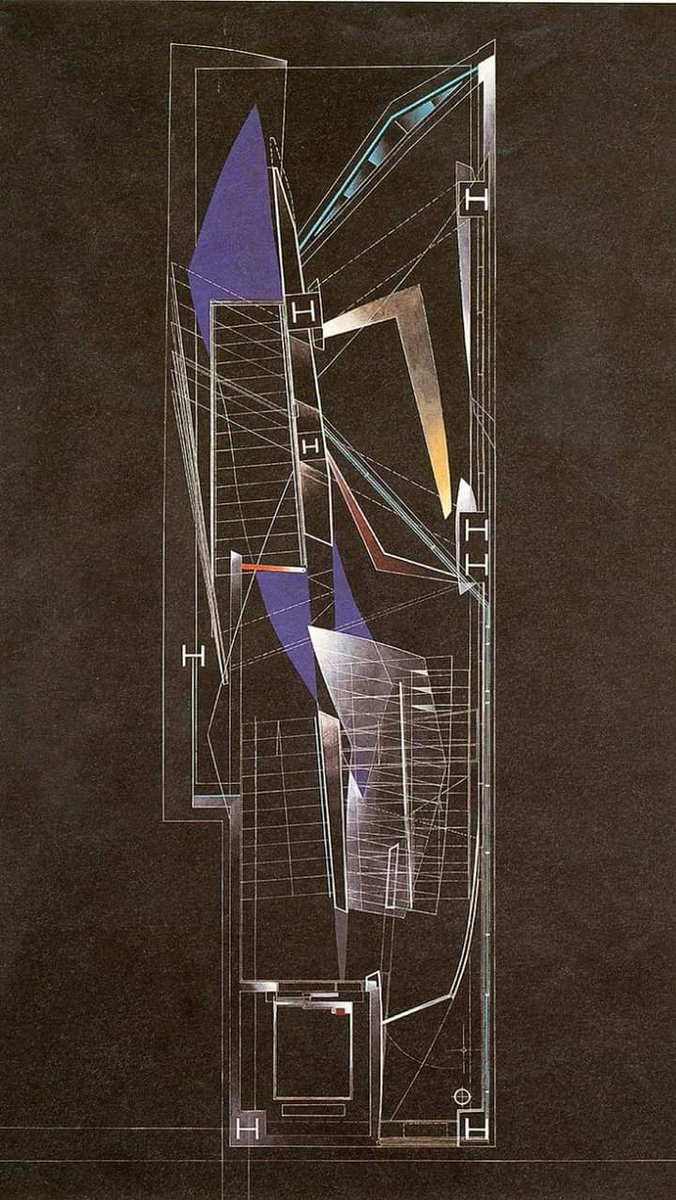 Zaha Hadid... AA files 17spring 1989 73
#architecture #arquitectura #drawing #plan #ZahaHadid