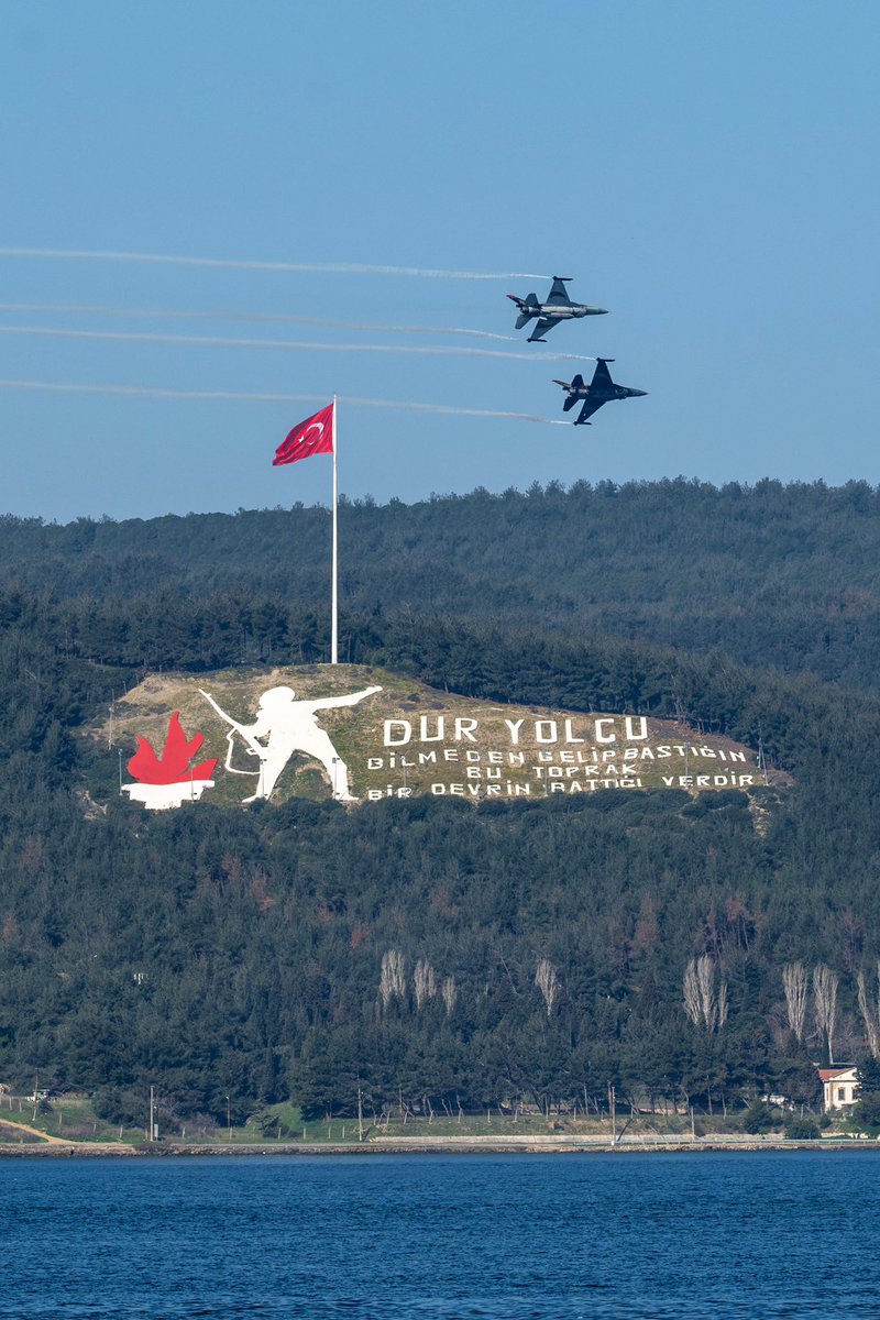 Solo Türk Çanakkale’yi selamladı… 🇹🇷