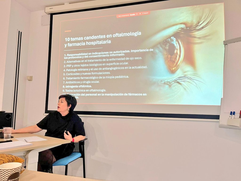 FARUPEIB (@farupeib) on Twitter photo 👉Ayer se realizó la Asamblea anual de socios FARUPEIB en la que <a href="/antonia_maestre/">M Antonia Maestre</a> fue nombrada nueva secretaria del grupo.👏
👁A continuación una interesante jornada del papel de la Farmacia Hospitalaria en el paciente DMAE👓 y otros ptes oftalmología
Mucho camino y retos💪🚀 👉Ayer se realizó la Asamblea anual de socios FARUPEIB en la que <a href="/antonia_maestre/">M Antonia Maestre</a> fue nombrada nueva secretaria del grupo.👏
👁A continuación una interesante jornada del papel de la Farmacia Hospitalaria en el paciente DMAE👓 y otros ptes oftalmología
Mucho camino y retos💪🚀