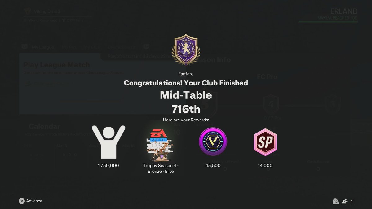ErlandJoachim's tweet photo. ⁦@ultraz_viking⁩ #eafc #playoffs #gaming #ps5 #esports https://t.co/RuagzAWDSd