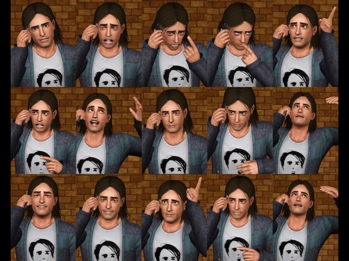 SimmingJoAnne65's tweet photo. @bunnybananasims My biggest problem in Sims 4 is their facial expressions when playing them, that distort their faces completely. No CC will help with that. Sims 3 has a bit of that, but most of the time the sim you created at least is the sim you play with. https://t.co/kzJZb9xK9a
