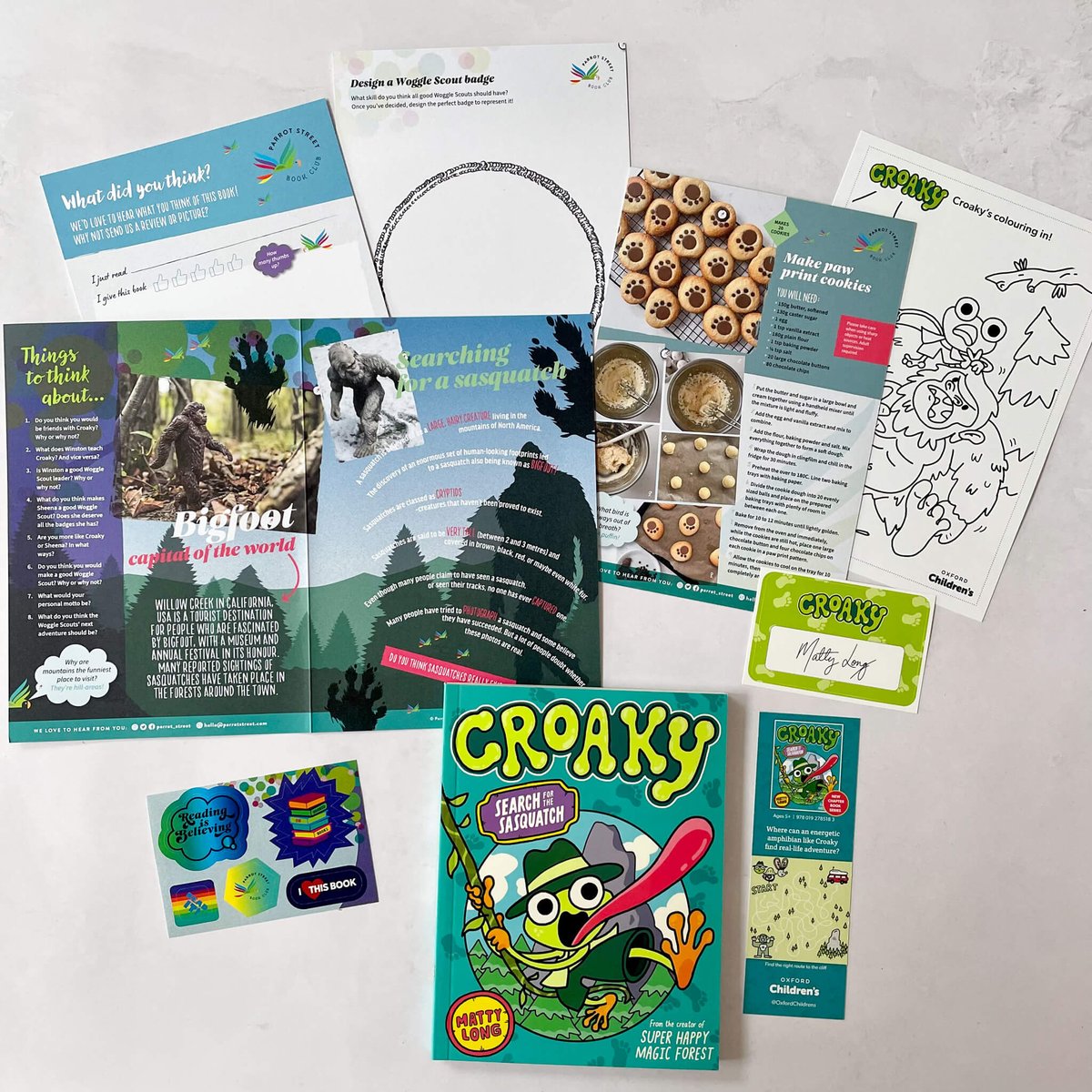 Newly independent readers will love this super fun, highly illustrated adventure story 🤩 #Croaky is an all-action adventurer perfect for our Parakeet subscribers 🐸 parrotstreet.com/products/croak… @Matty_long @OxfordChildrens