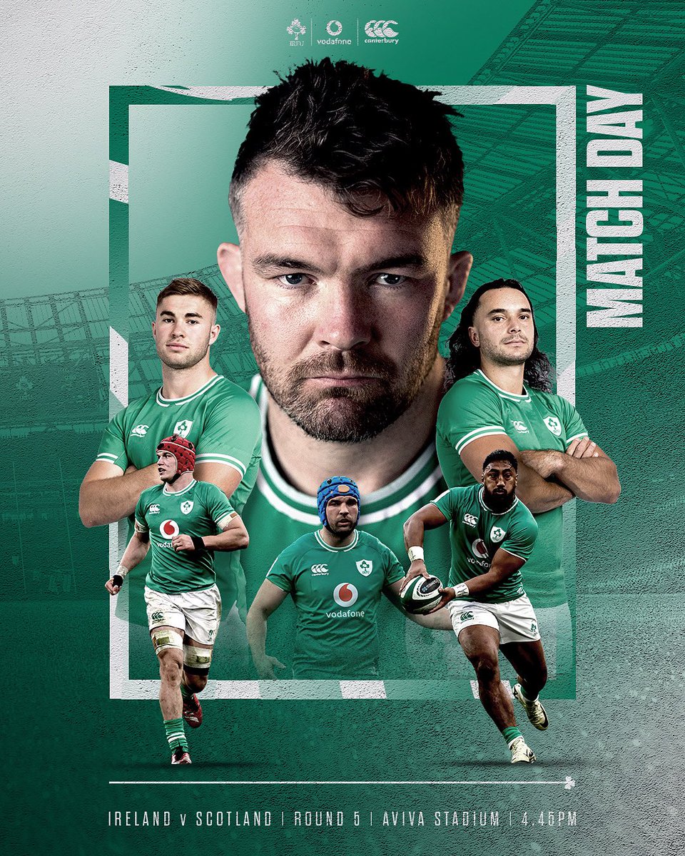 Match Day in Dublin! ☘️ #TeamOfUs