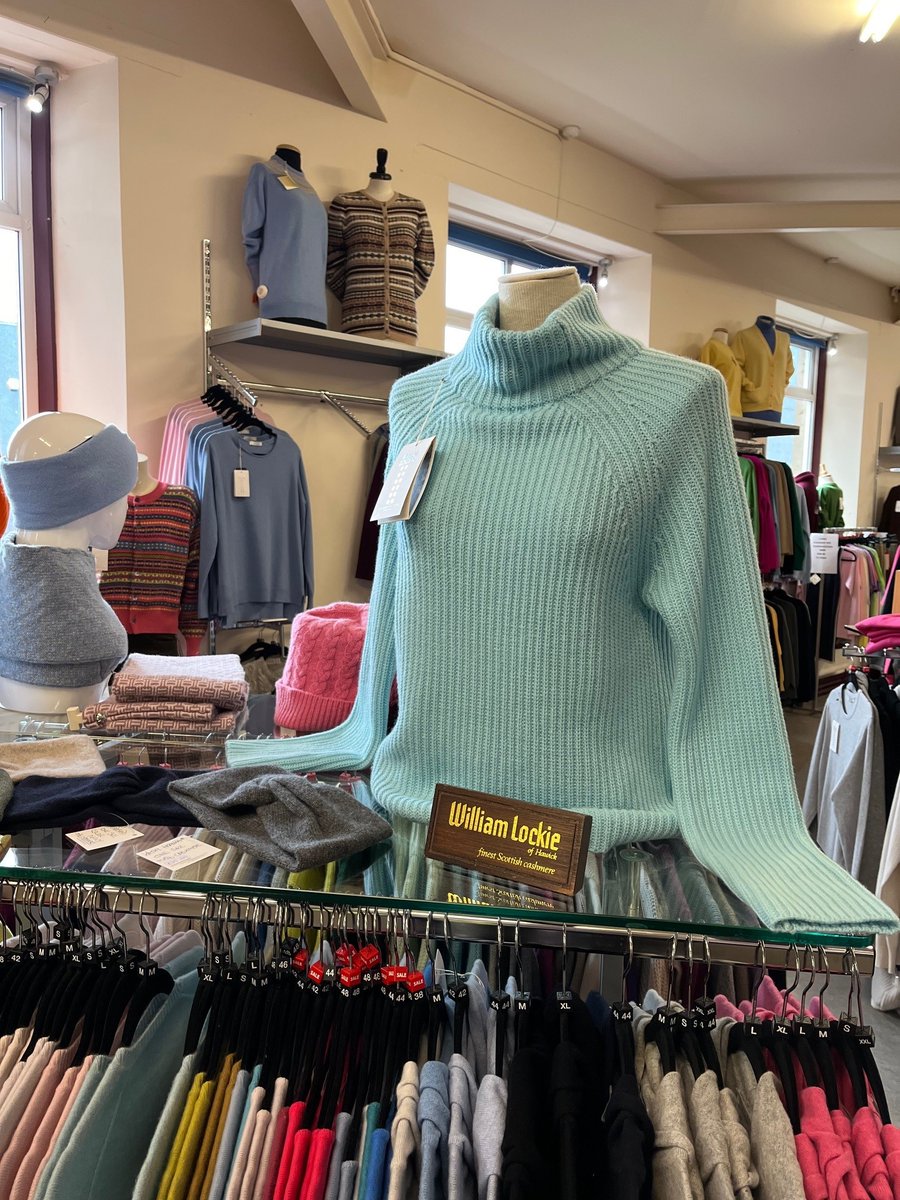 ‘Lockies’, as they are fondly known, dates back to 1874 and are renowned for producing the softest, finest and most luxurious knitwear in the world. Visit William Lockies Knitwear Store - Mon - Sat 9 till 5 Famously Hawick - The Cashmere Tweed and Whisky Town #madeheresoldhere