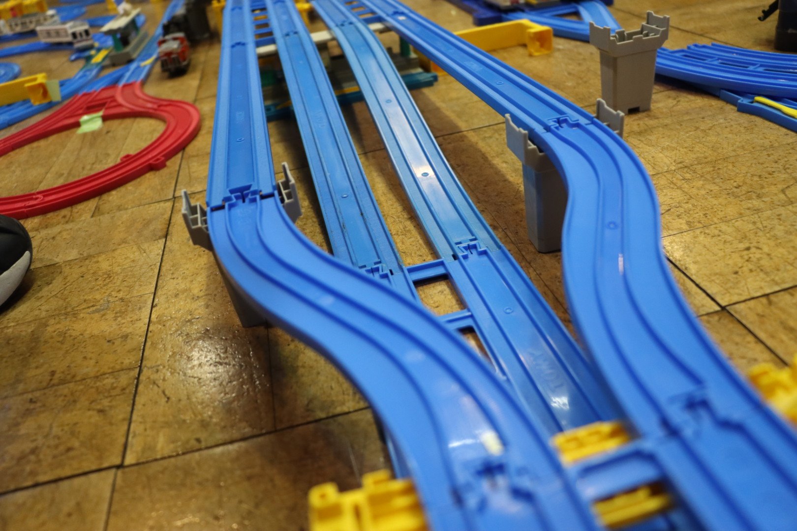 プラレール線路 参考出品 9階レイアウト