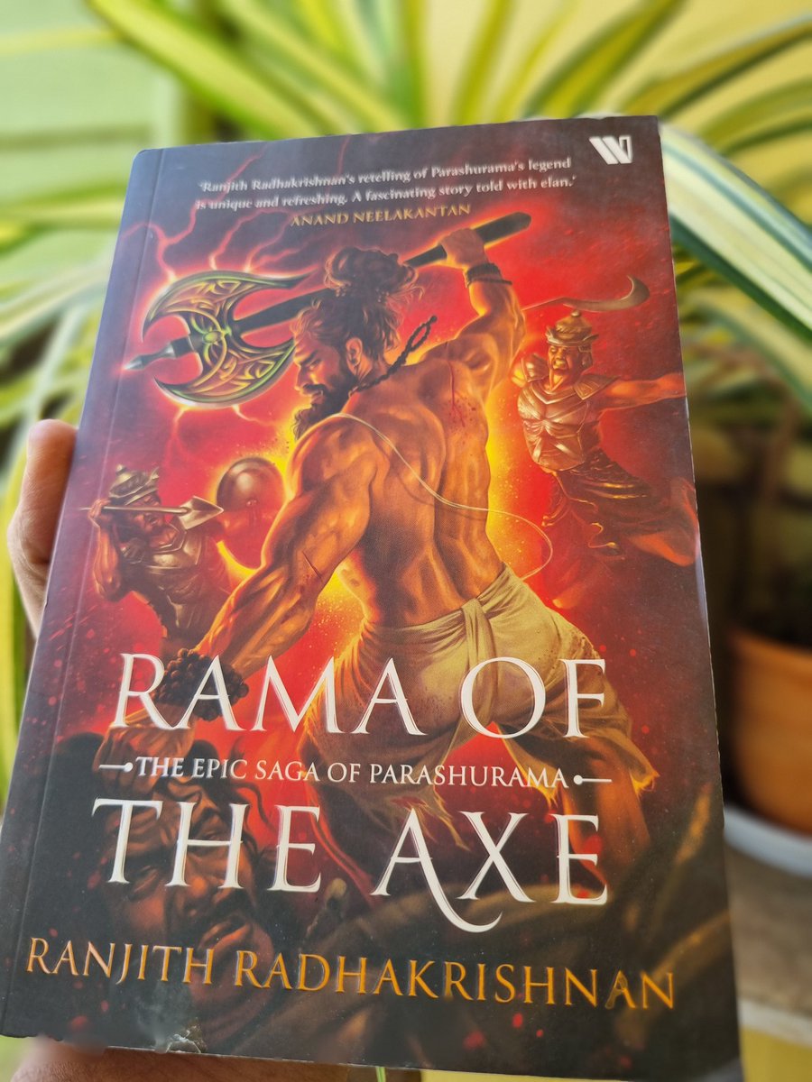 Finally got this❤️ @ranjithr_r Started😇... #RamaoftheAxe #RanjithRadhakrishnan