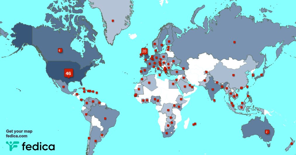 I have 3 new followers from UK. 🇬🇧, and more last week. See fedica.com/!12stringjack
