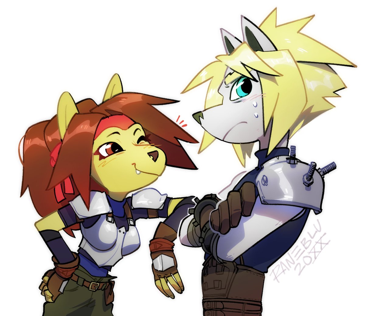 「old art making me wanna draw more furrie」|ｒａｎｅブルーのイラスト