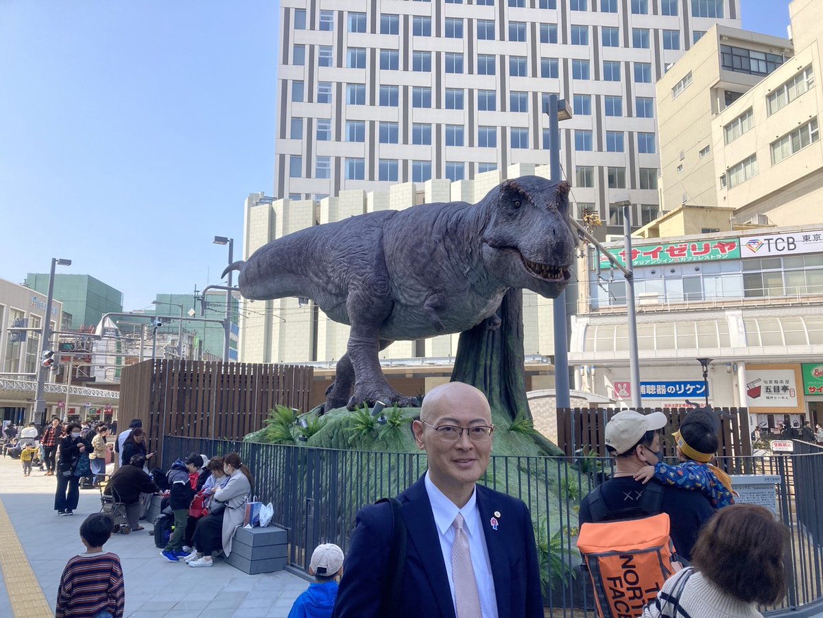 北陸新幹線金沢・敦賀間しゅん功開業式に森岡副知事と共に出席。岸田