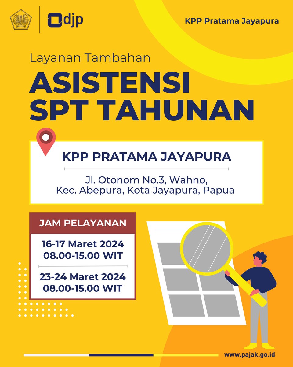KPP Pratama Jayapura tweet media