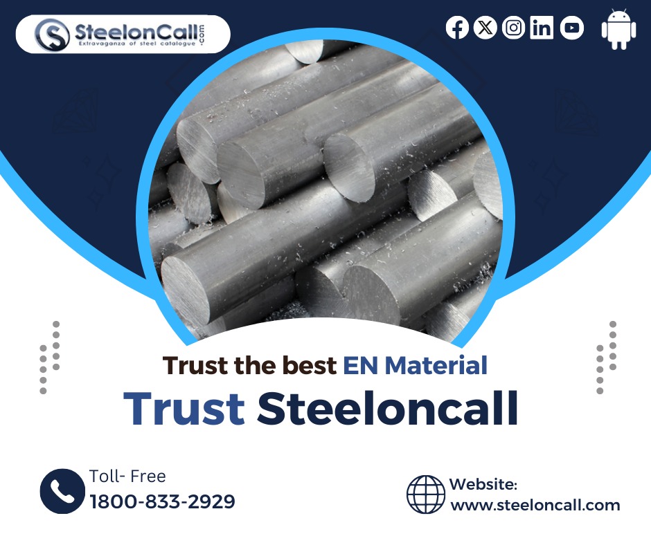 SteelonCall's tweet photo. Trust the Best EN Material. Trust Steeloncall. For More Information Please Visit https://t.co/DrJHLeH4z0 Or Call Us At 1800-833-2929
#enmaterial #qualitymsrounds #buymsrounds #fabricationsteel #steel #steelbars #iron #structurals #construction #qualitysteel #steelatbestprice https://t.co/RyawNdW3g3